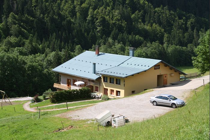Le chalet, le parking privatif