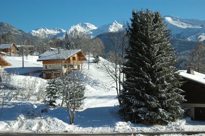 Vue sur les Aravis