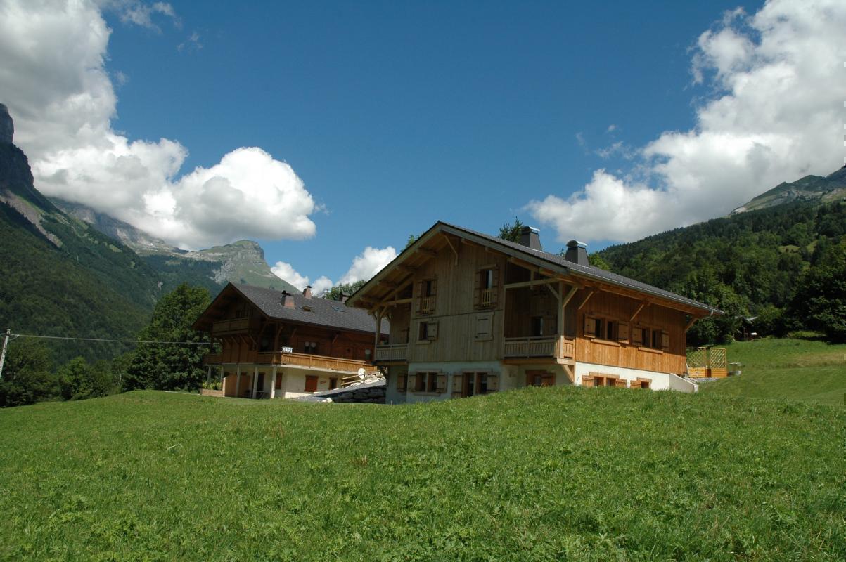 Vue &eacute;t&eacute; du chalet