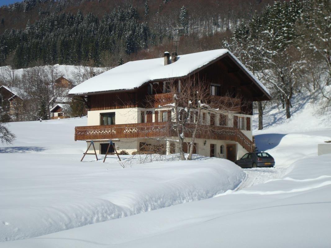 Chalet en hiver