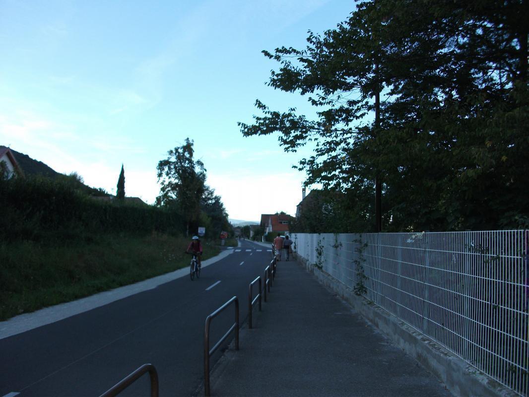 La piste cyclable passe &agrave; 50 m&egrave;tres du g&icirc;te. Elle relie Annecy &agrave; Ugine (73) et longe le lac sur une partie du parcours.