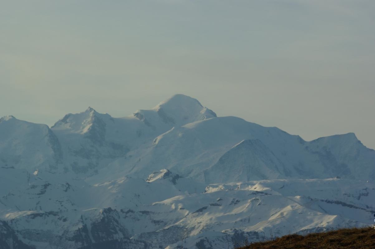 Mont BLANC VU de la pointe d'uble