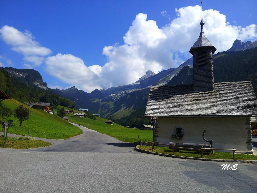 Cha&icirc;ne des Aravis vue du Gd-BO