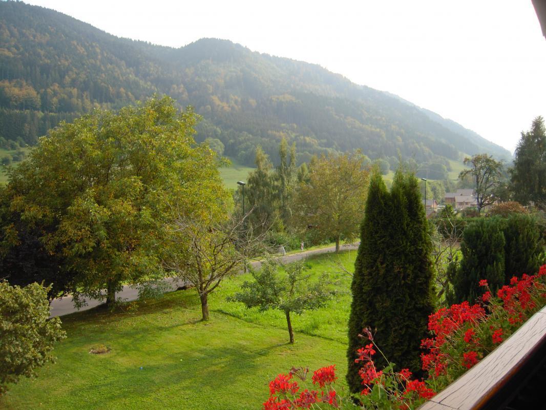 Vue depuis le balcon du g&icirc;te