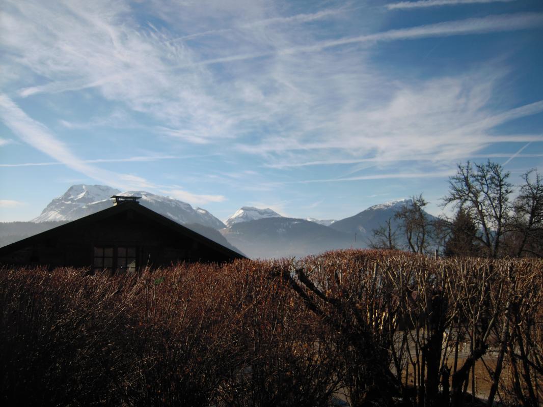 Vue depuis le jardin