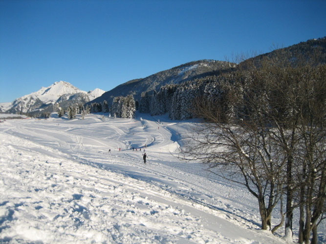 Le Plateau des Gli&egrave;res - hiver