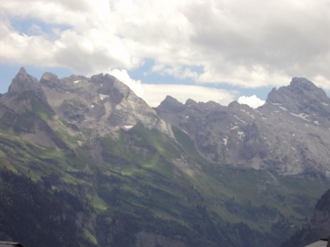 depuis l'alpage de la cha