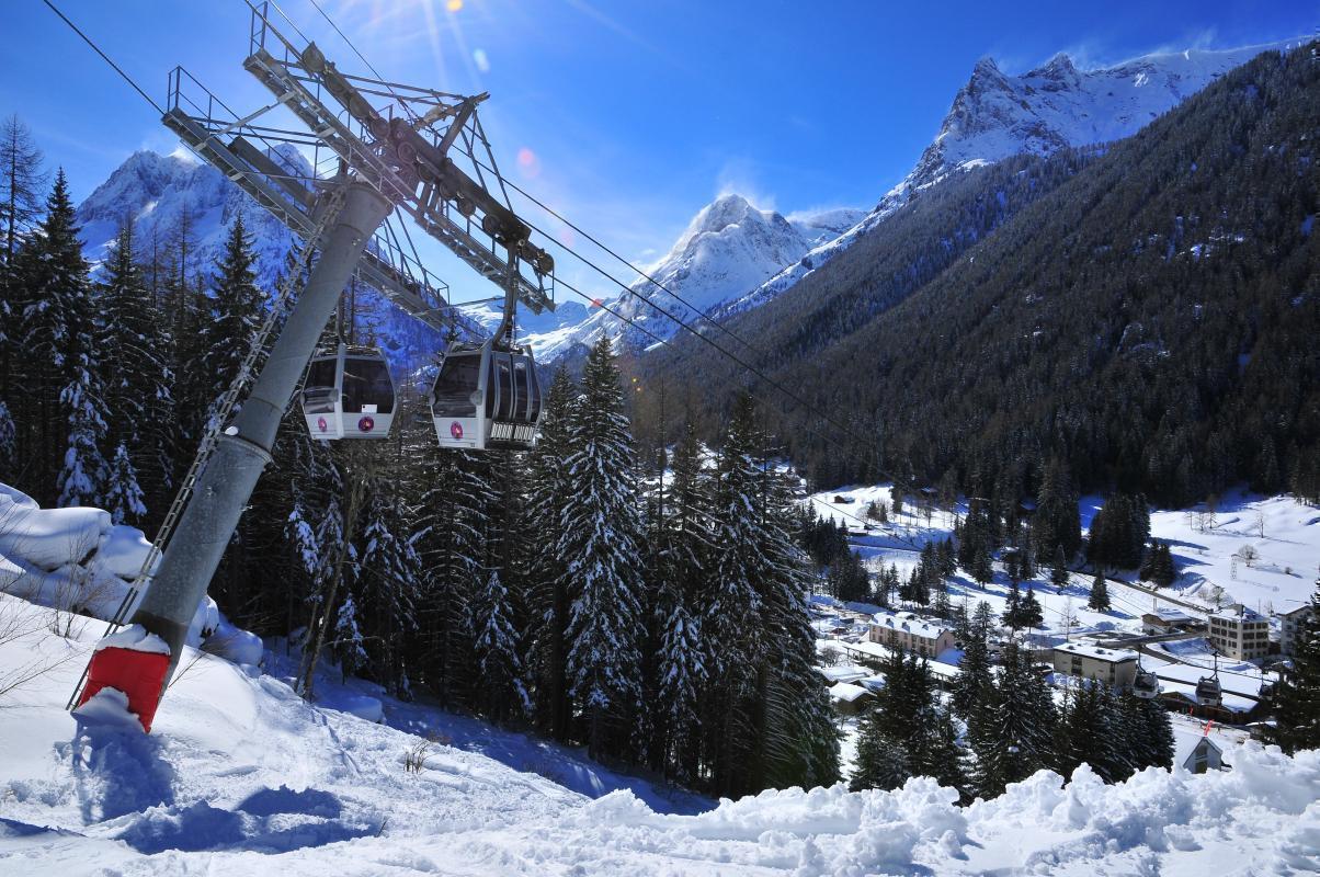 Telecabine Vallorcine le Tour 