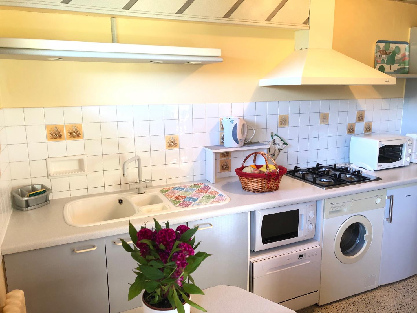Une cuisine lumineuse