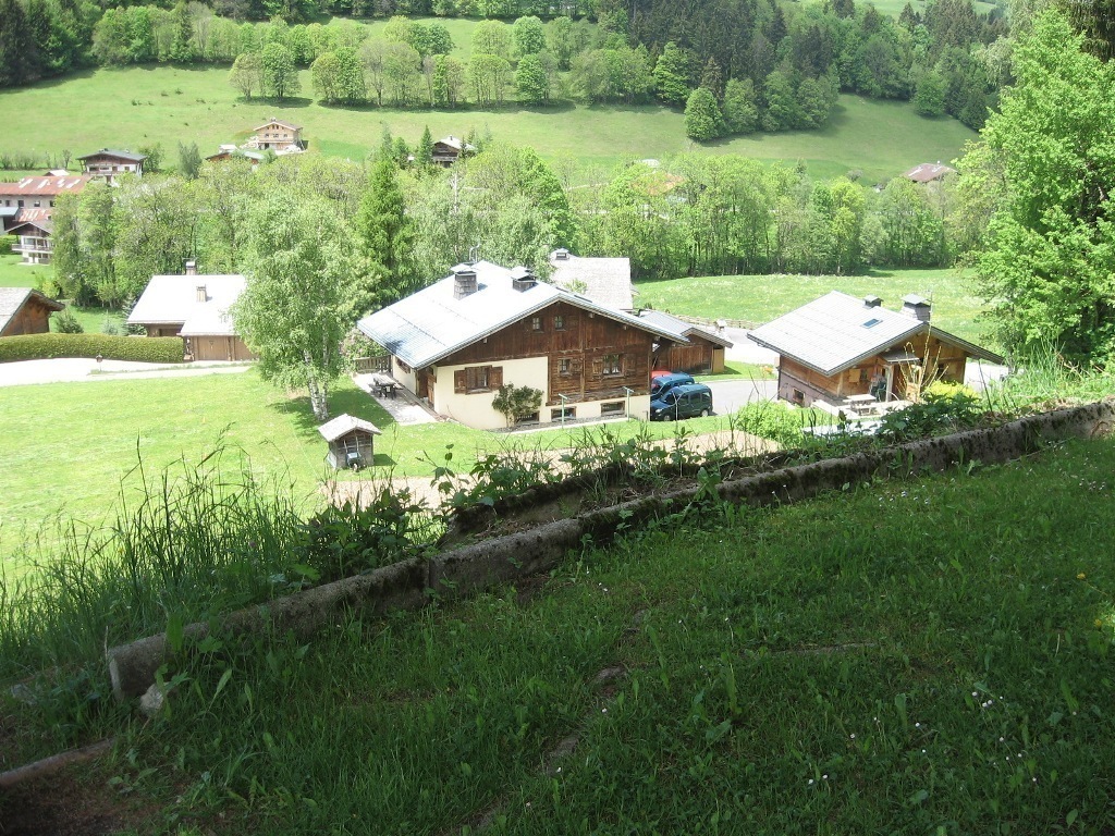 Le chalet vu du haut