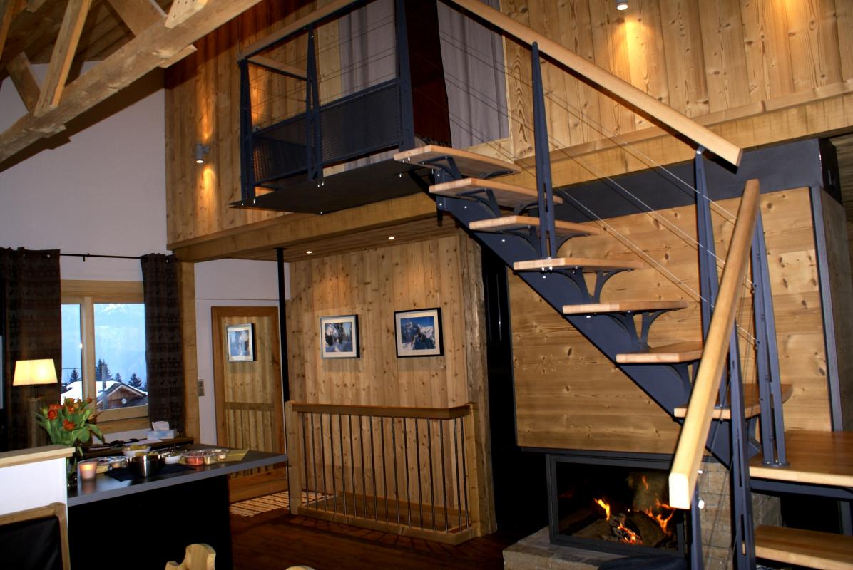 Acc&egrave;s mezzanine (chambre 3)