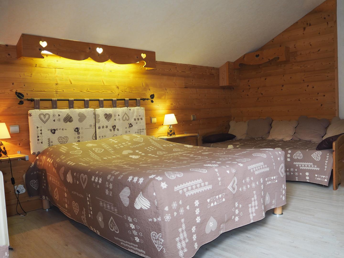 chambre 3 &eacute;pis 2nd &eacute;tage 4/5 pers