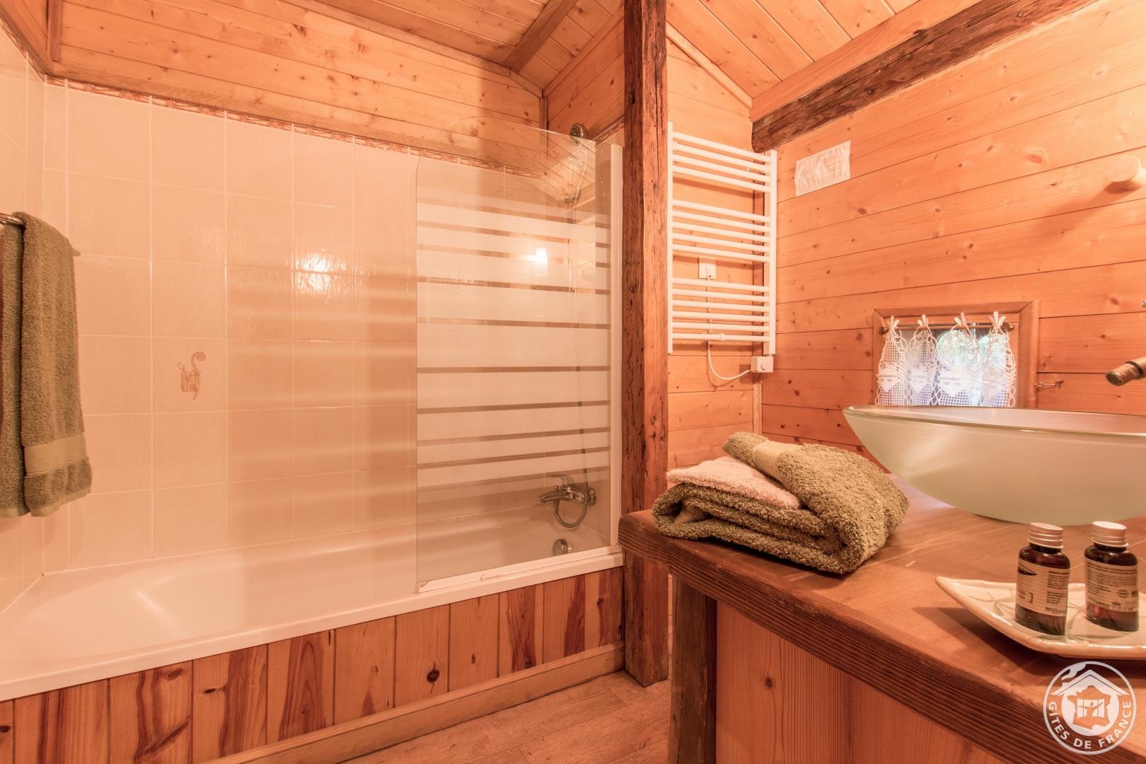 Salle de bain chambre Emeraude