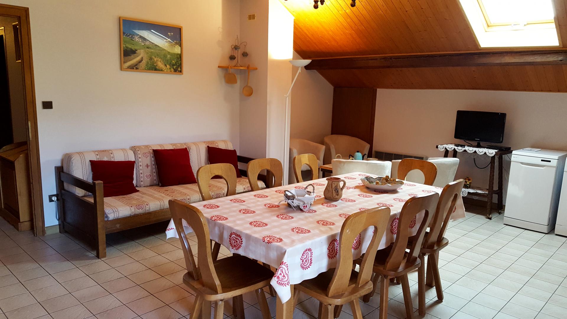Chambre avec lits de 140 et 90