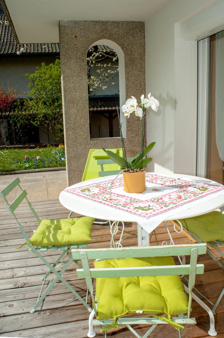 Partie terrasse
