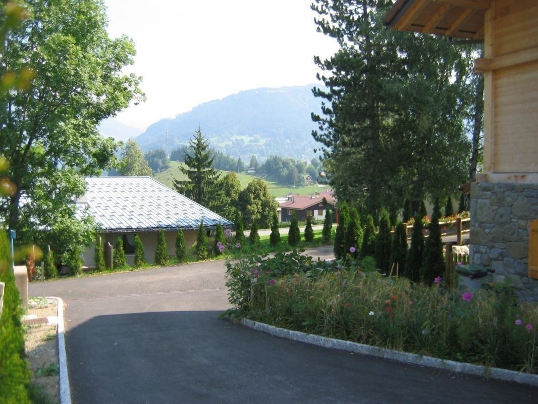 Vue sur le "Lachat" depuis le chalet
