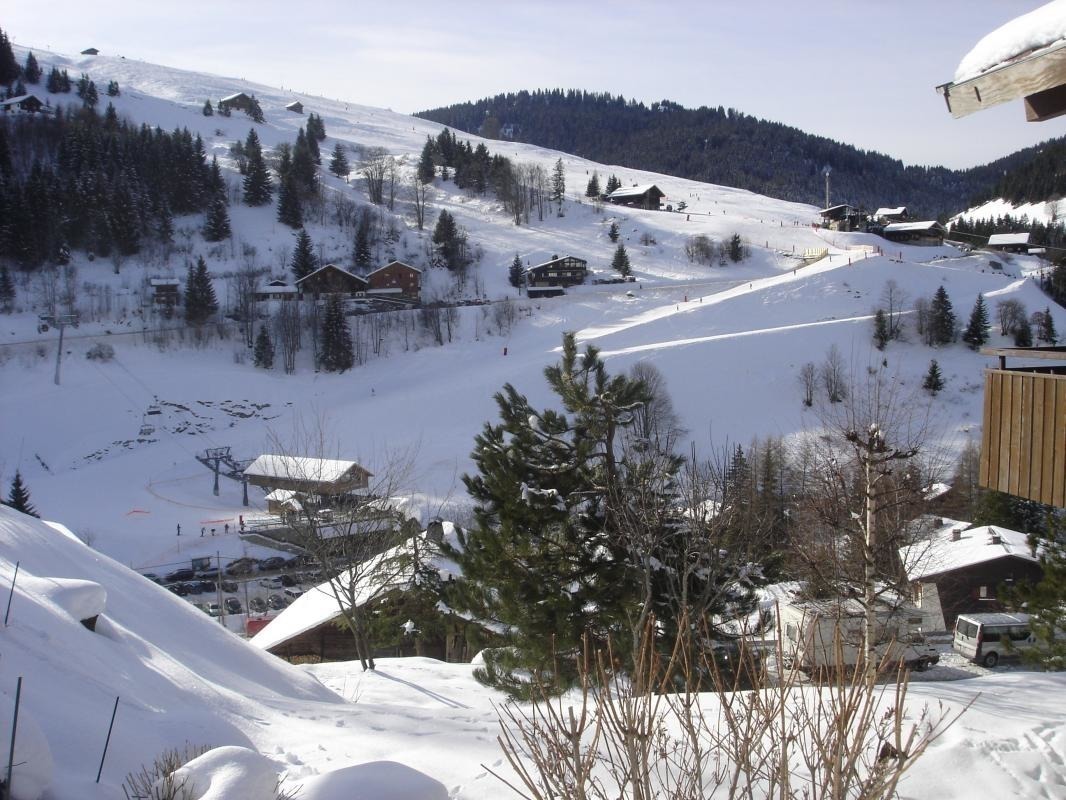 VUE DU CHALET L'HIVER