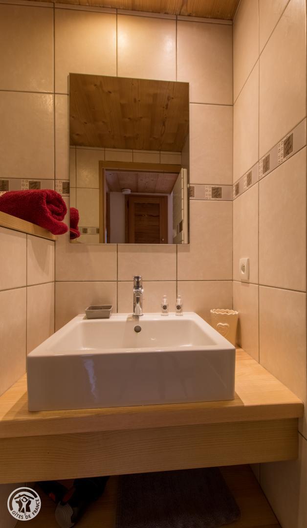 plan vasque de la salle de bain