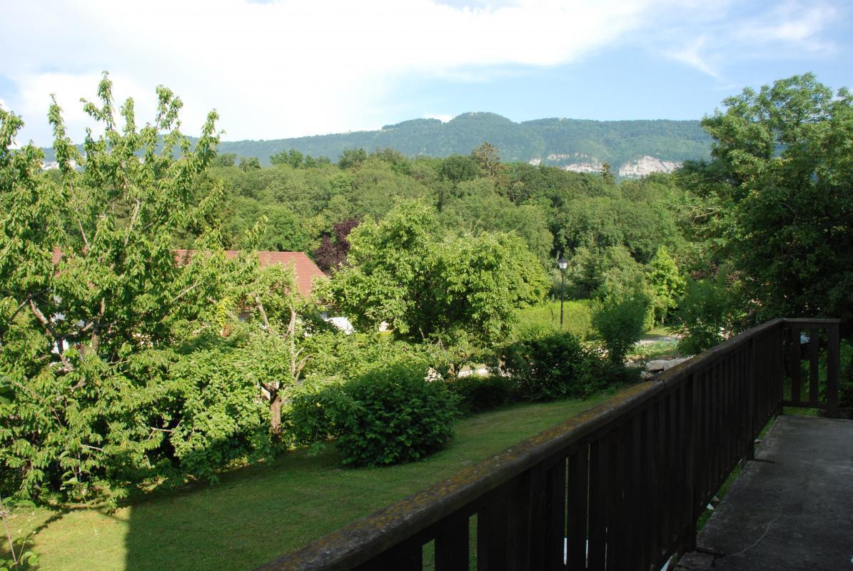 Vue du balcon (Est) Jardin