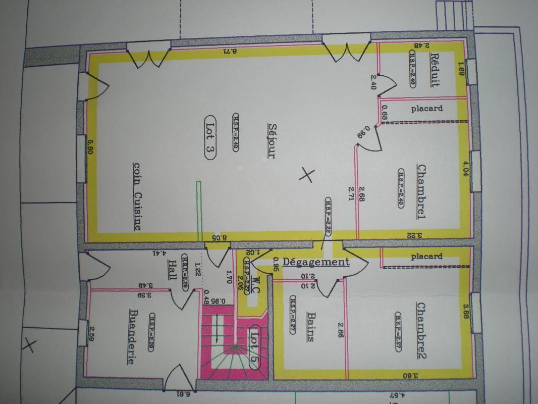 Plan intérieur