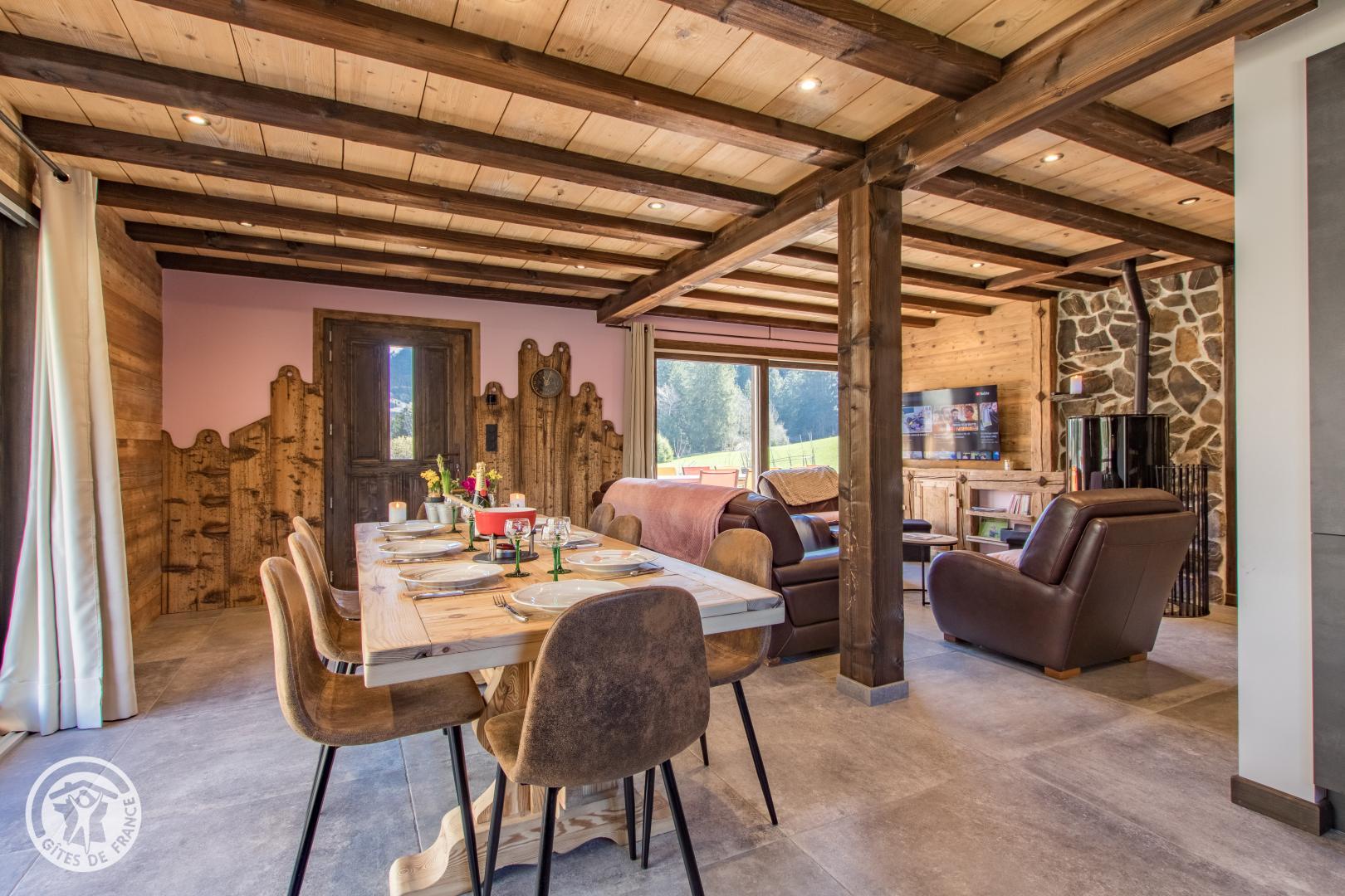 location-vacances - Gîte Chalet Le Cervin 1030 à Abondance en Haute-Savoie