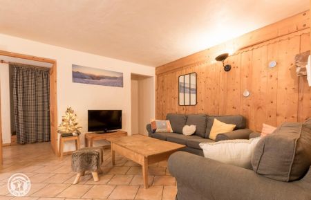 Salon Gîte n°85010 Les Contamines-Montjoie - Haute-Savoie - Salon