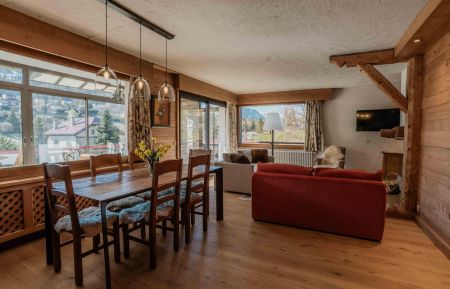 G&icirc;te n&deg;99030 Demi-Quartier - Haute-Savoie - s&eacute;jour ouvert sur la v&eacute;randa